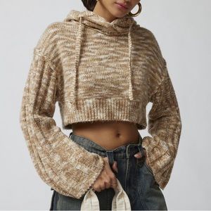 urban outfitters sawyer hooded pullover sweater